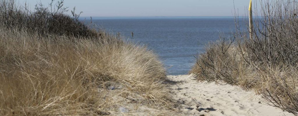 Cape May Neighborhood| Image of a beach for a blog post on Cape May Neighborhoods